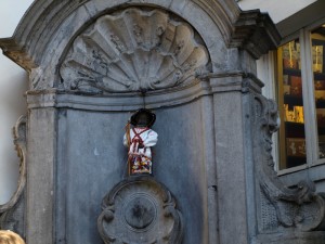 Manneken Pis, Brussels,  October 2011